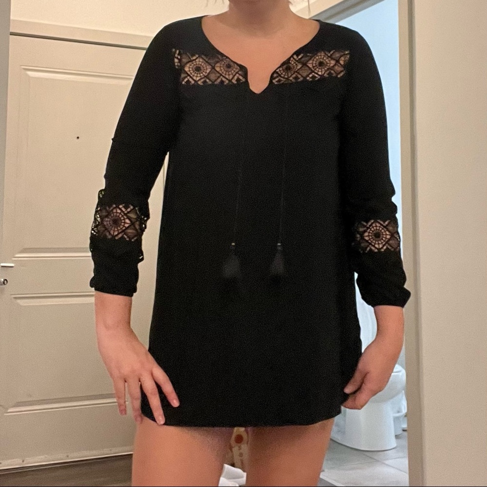 Express long sleeve mini dress
